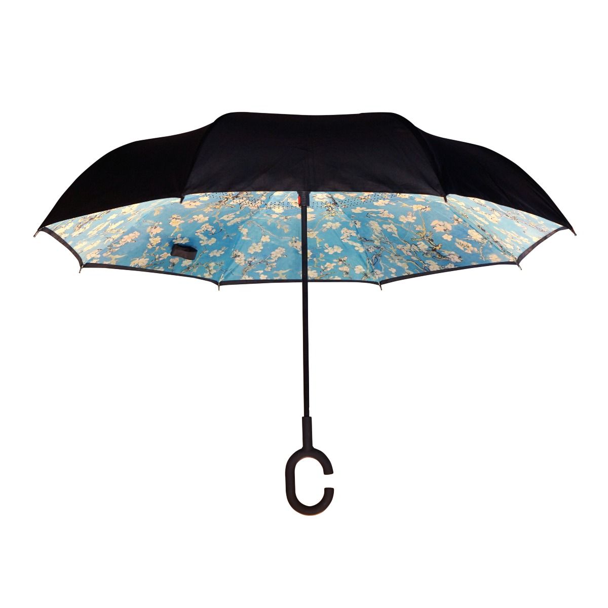 Topsy Turvy Designer Umbrellas - Drip Free Windproof - Van Gogh's Almond Blossoms - Senior.com Umbrellas